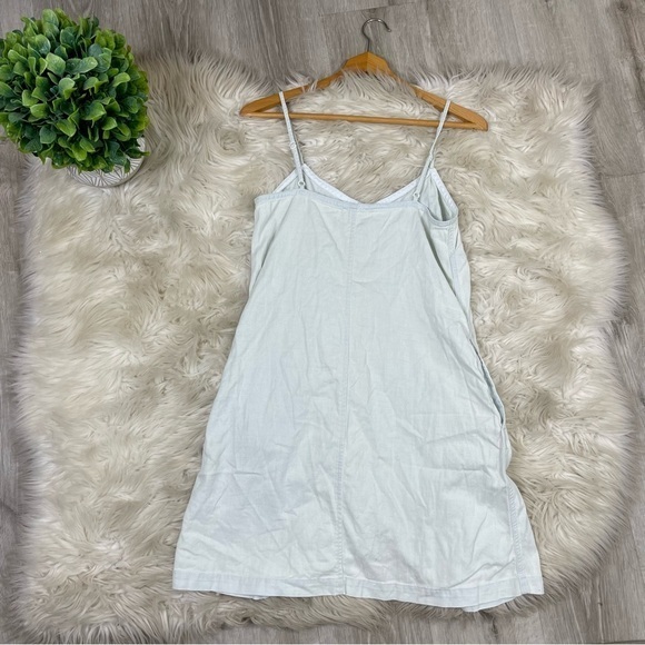 Wilfred Free Aritzia Chambray Pearl Button‎ Up Dress - Picture 8 of 10